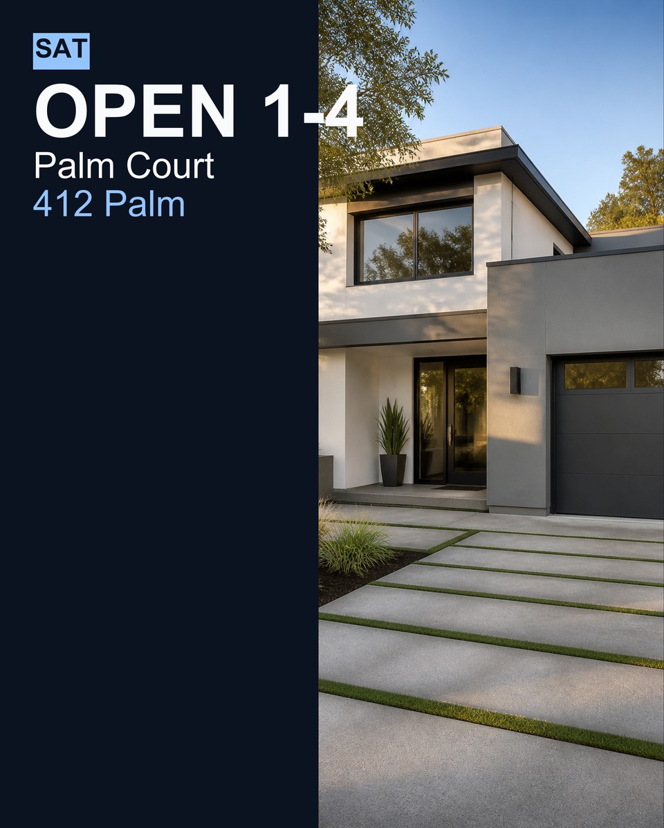 Open House template for Digital Poster Printing