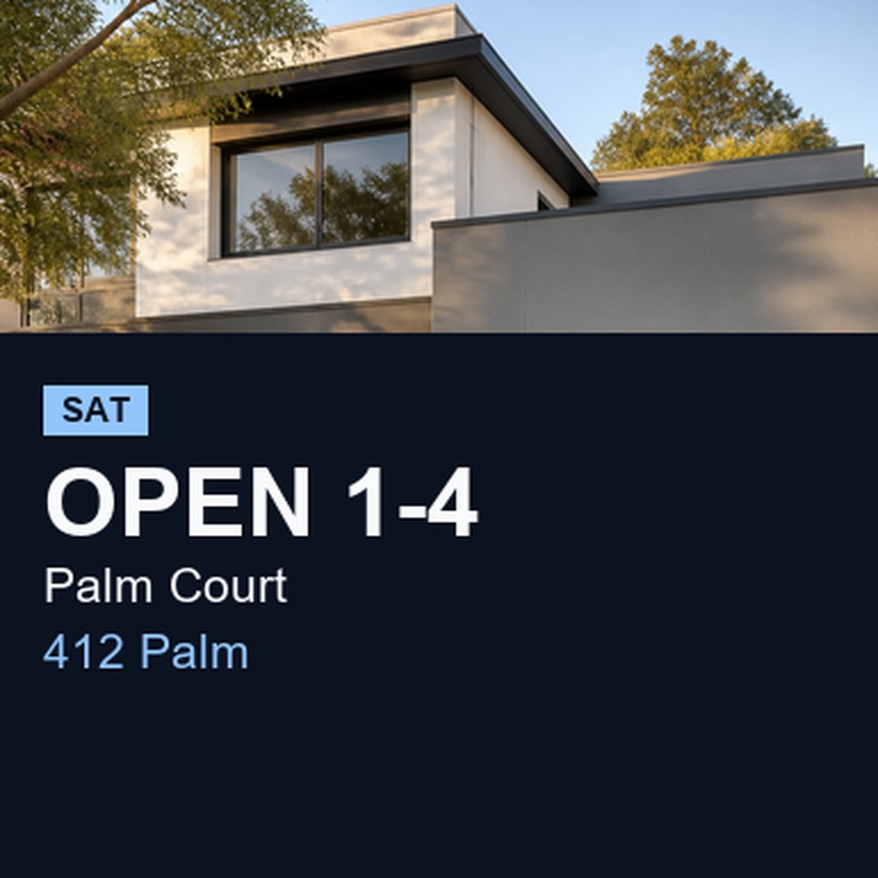 Open House template for Etiquetas cuadradas de esquinas redondeadas | 55printing