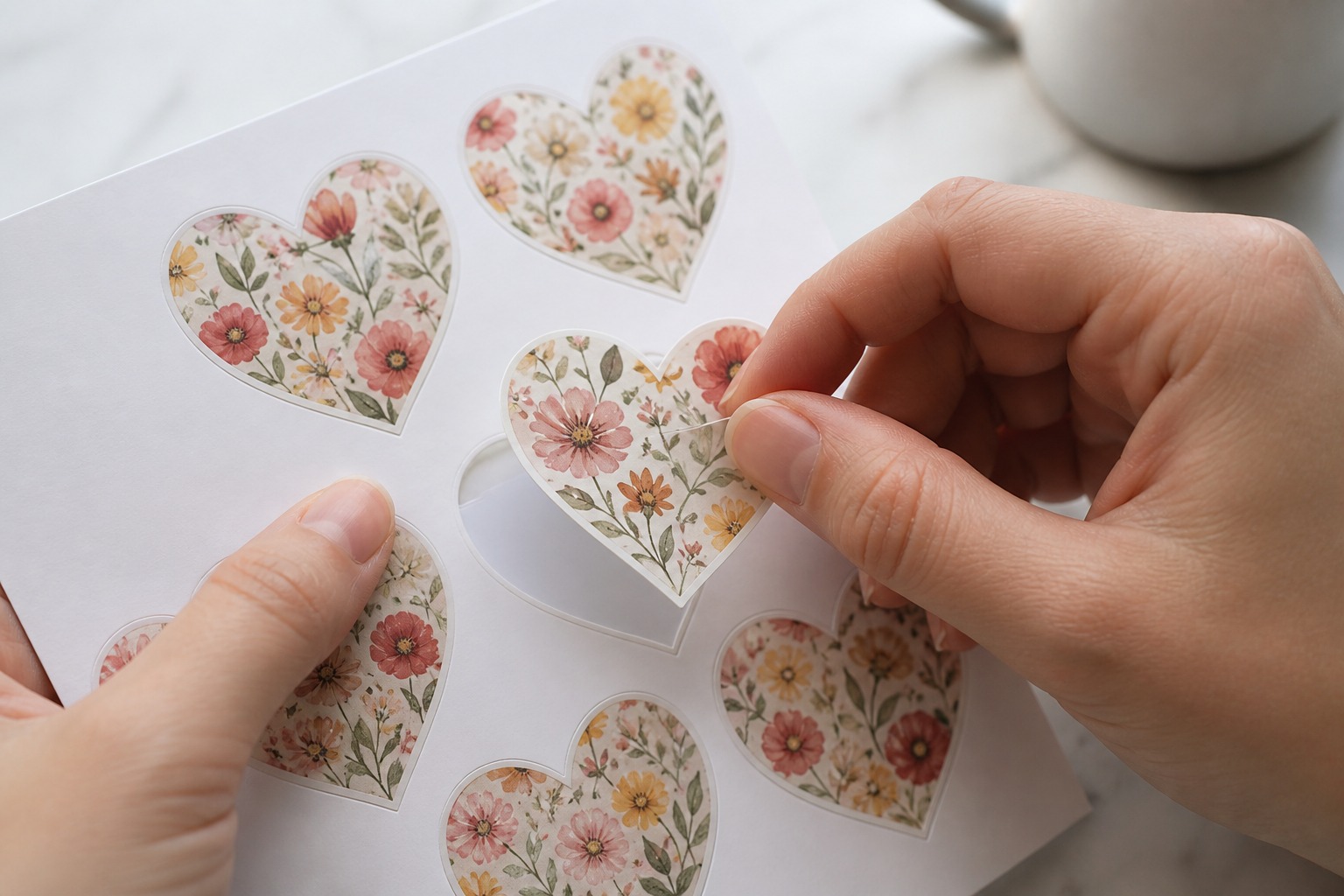 Die Cut Labels: kiss, 55printing product photo