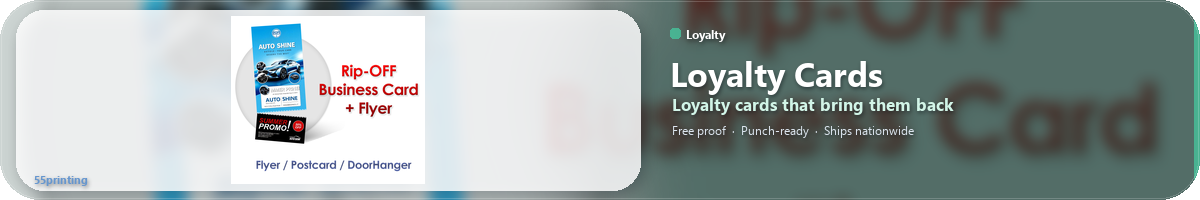 Cheap Loyalty Cards Printing