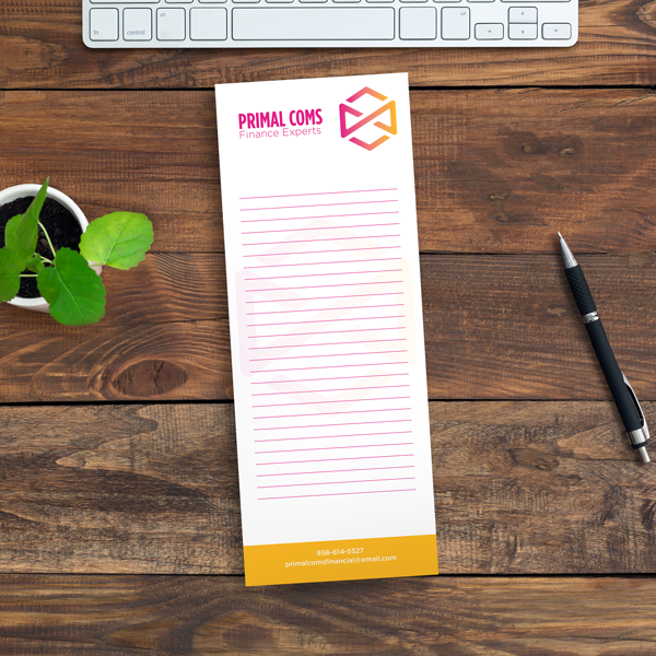 Custom Notepad Printing