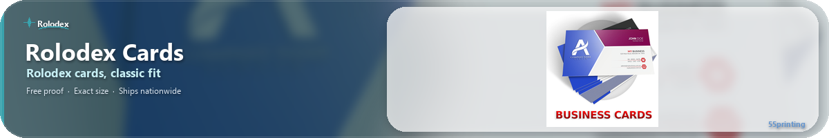 Cheap Rolodex Printing