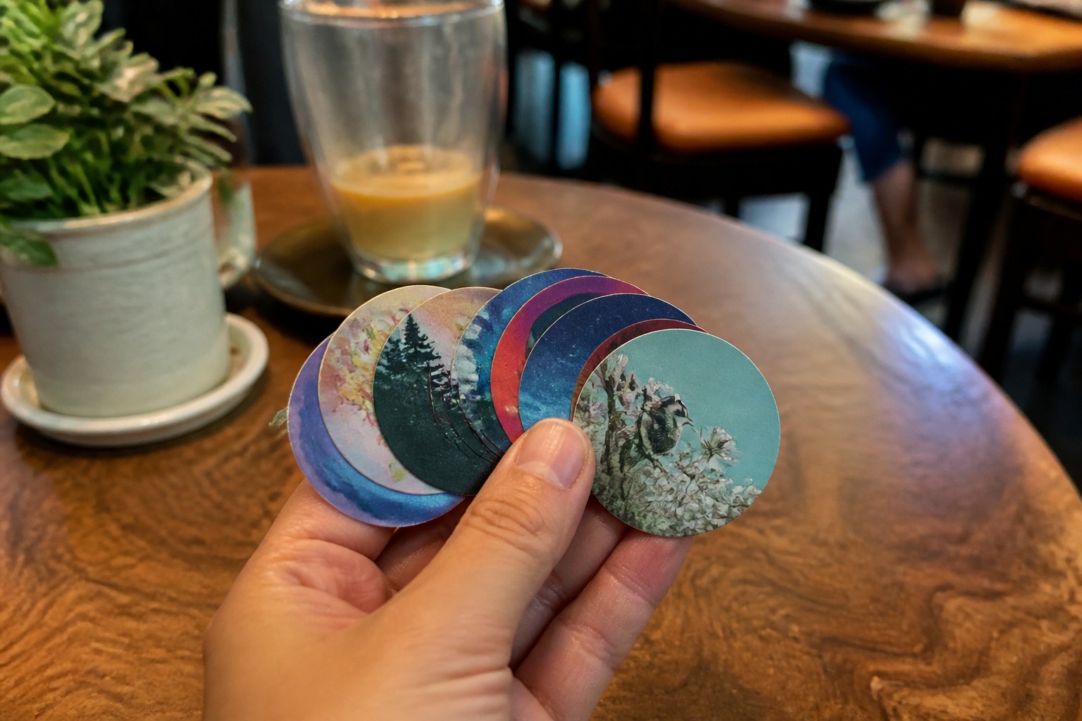 Special Shapes Printing: fan, 55printing product photo