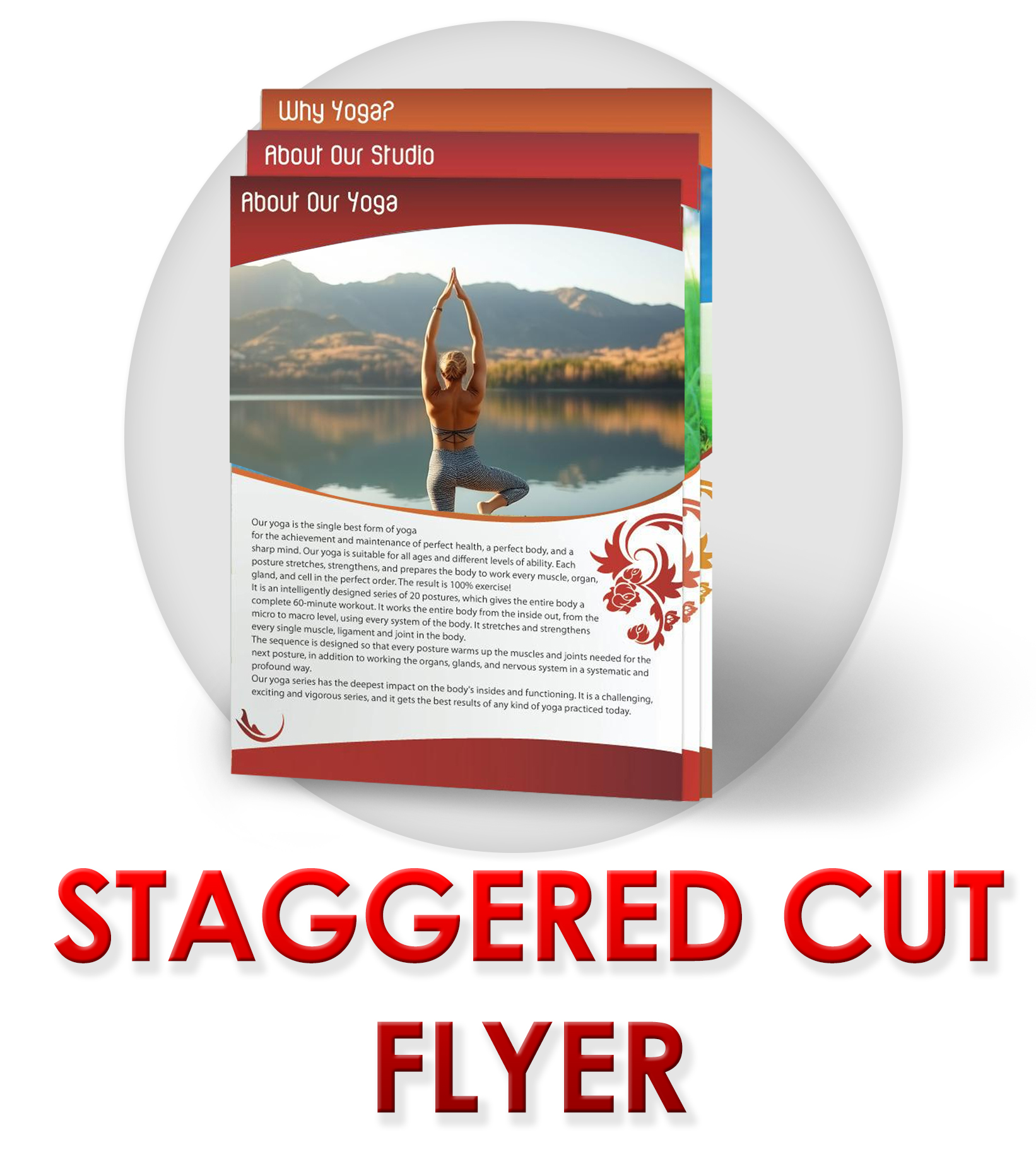 Staggered Cut Flyer