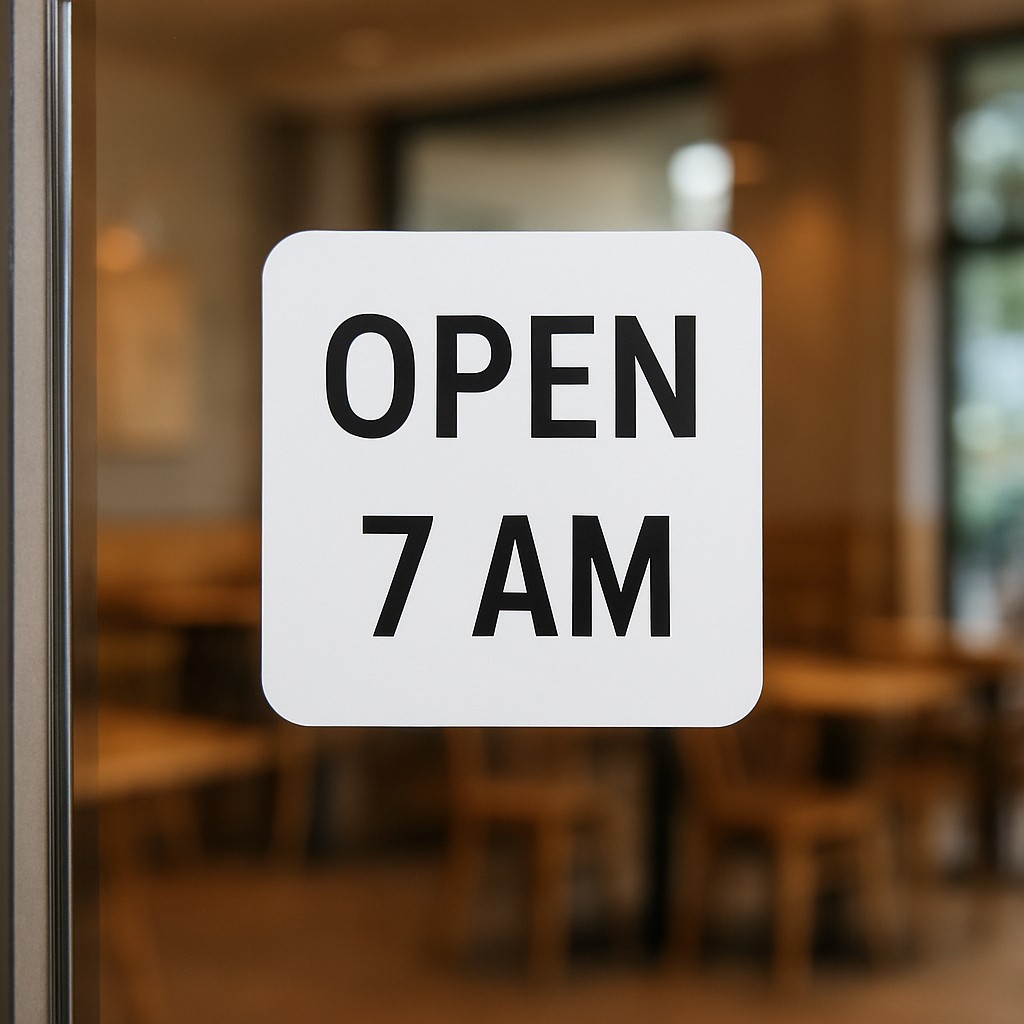 Window Cling Printing