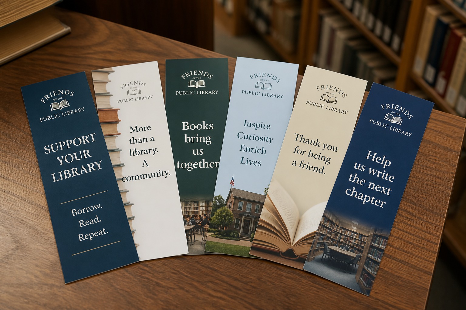 Digital Fast Bookmarks: fan, 55printing product photo