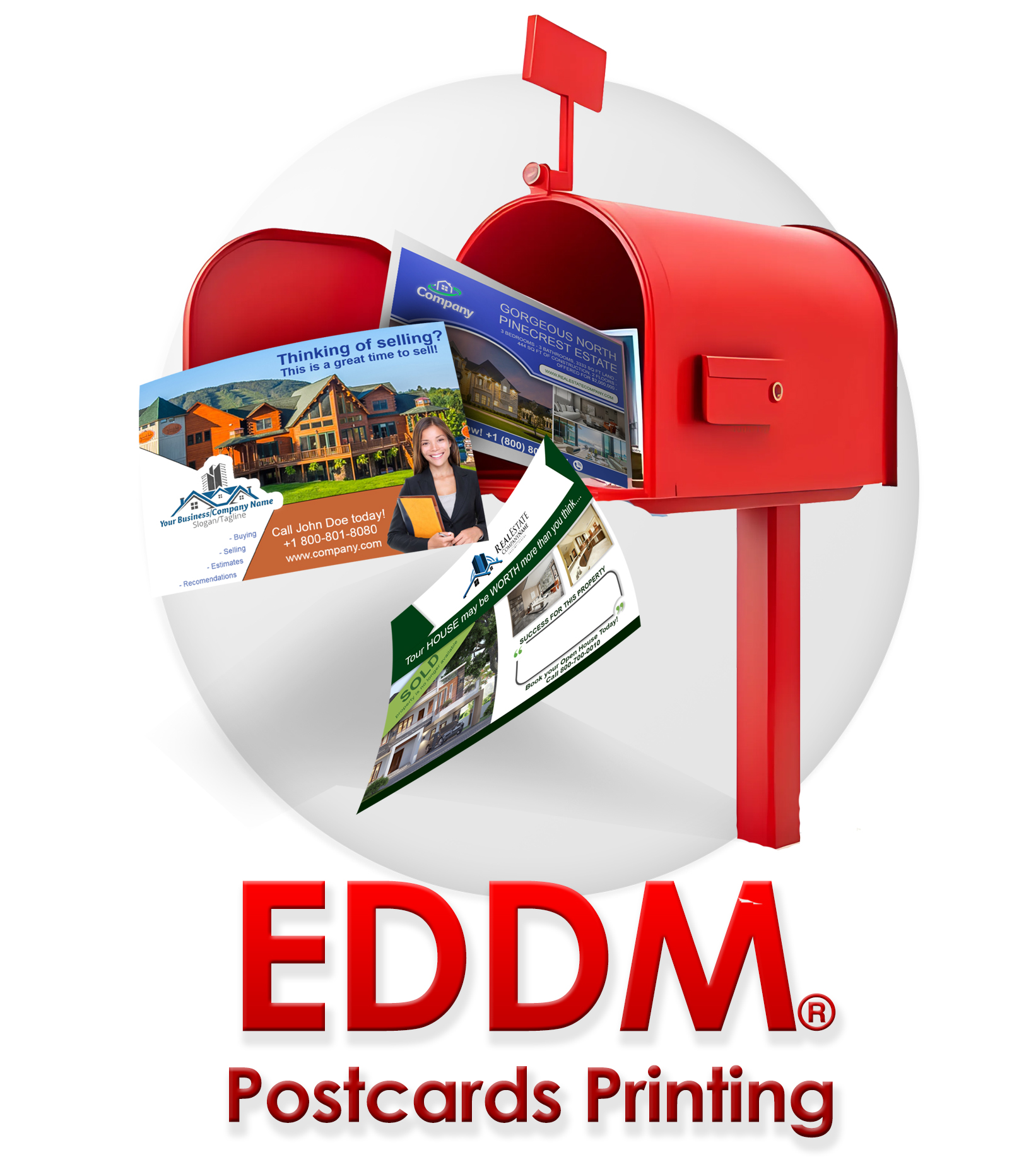 Digital Fast EDDM Postcards