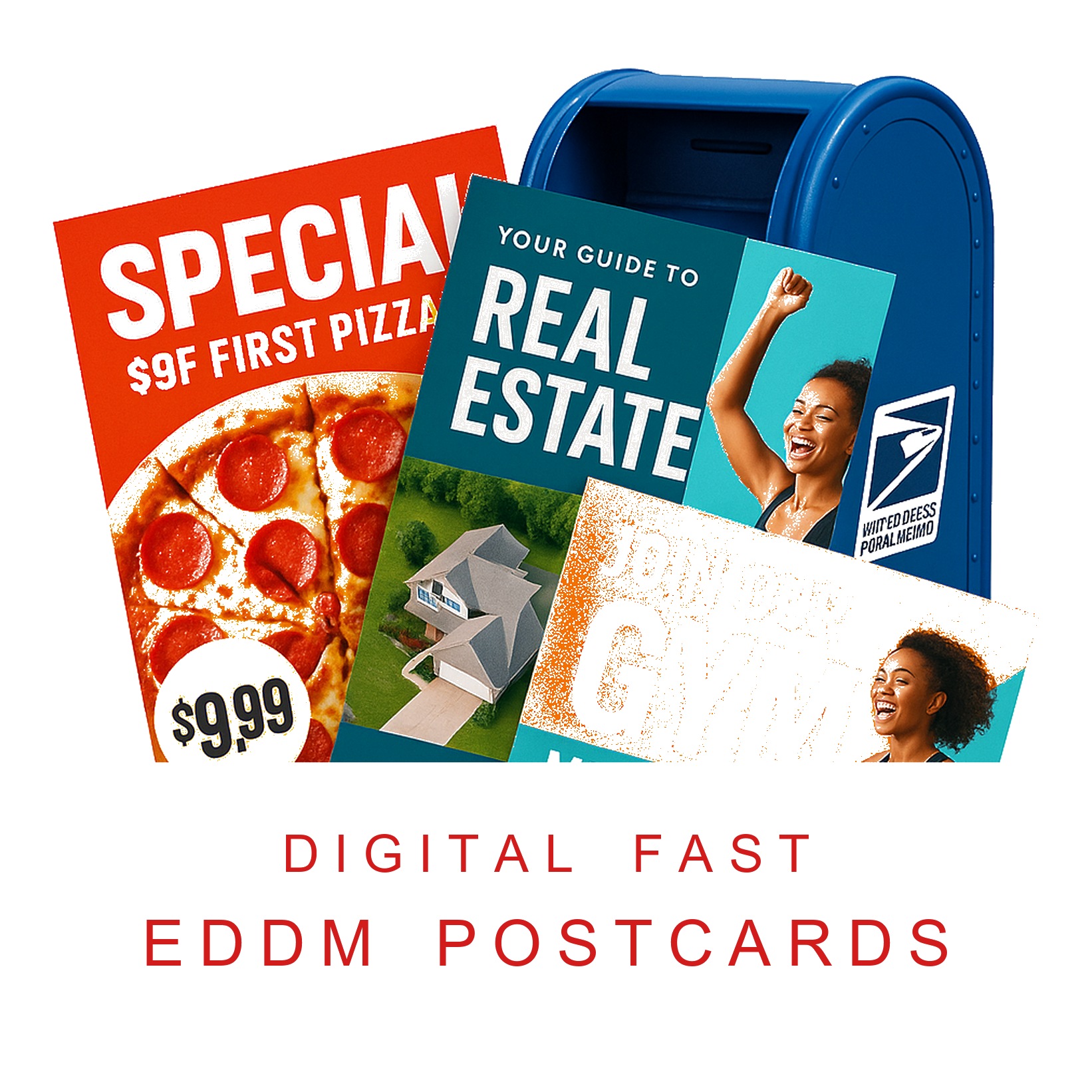 Digital Fast EDDM Postcards
