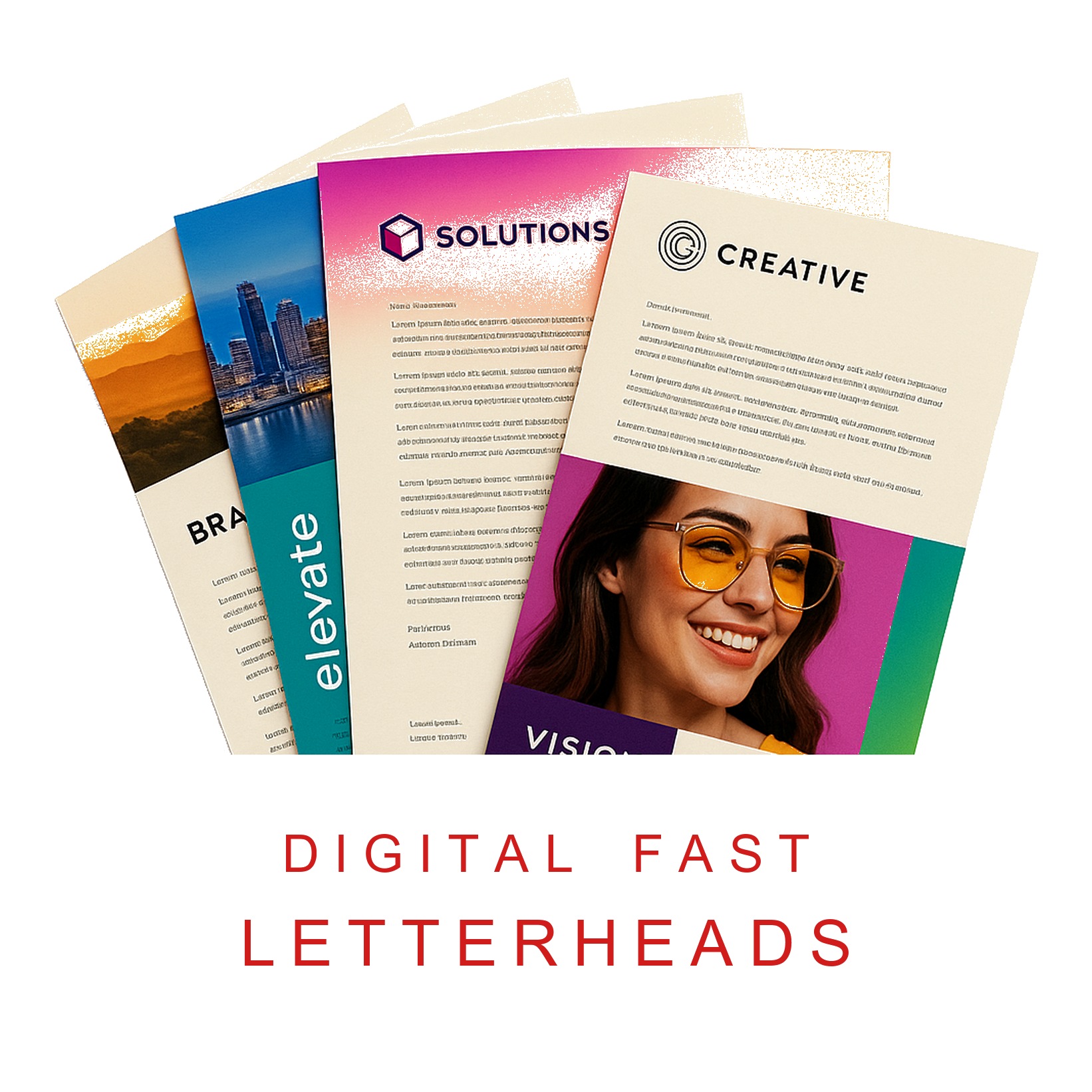 Digital Fast Letterheads