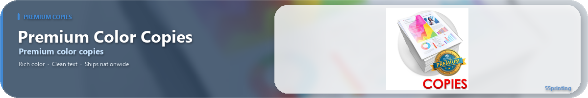 Premium Color Copies