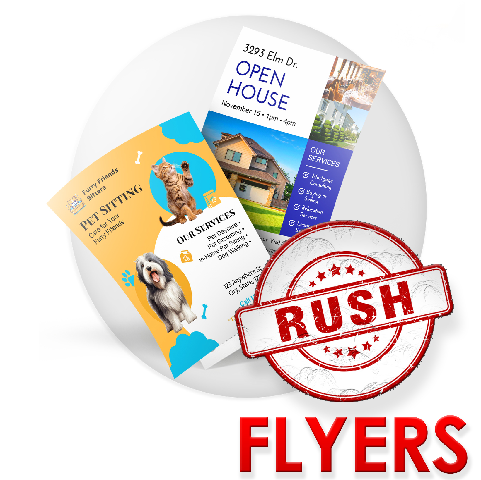 RUSH Flyers
