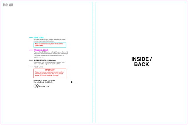 Brochure 12inx18in Halffold Front guideline preview