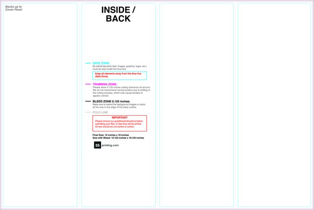 Brochure 12inx18in Parallelfold Inside guideline preview