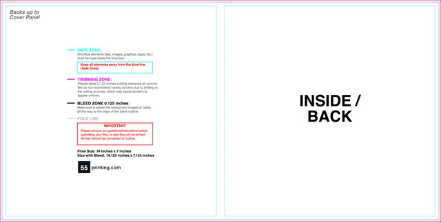 Brochure 7inx14in Halffold Inside guideline preview