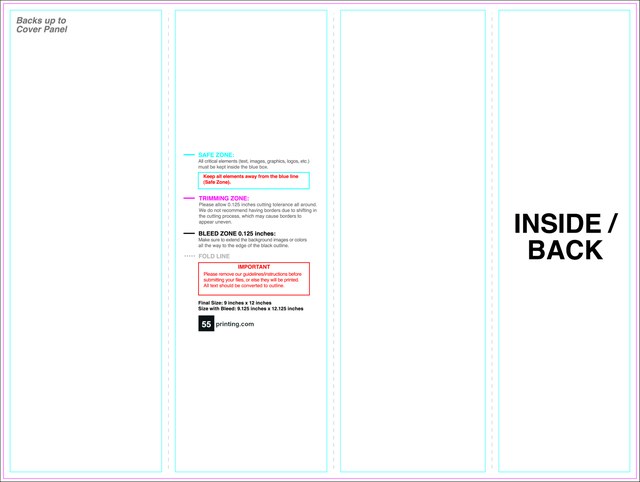 Brochure 9inx12in Rollfold Front guideline preview