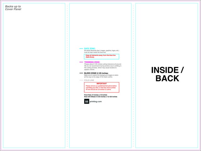 Brochure 9inx12in Zfold Front guideline preview