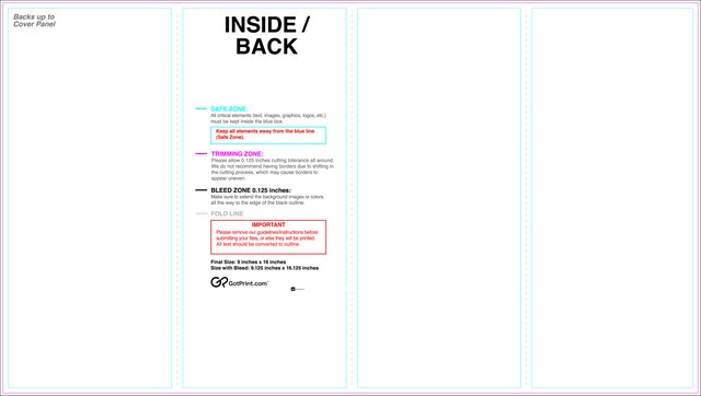 Brochure 9inx16in Parallelfold Front guideline preview