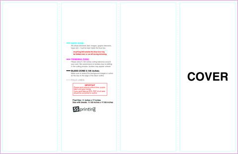 Brochure 11x17 Parallelfold Outside guideline preview