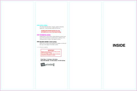 Brochure 12x18 Accordion Inside guideline preview