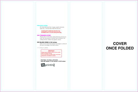 Brochure 12x18 Accordion Outside guideline preview