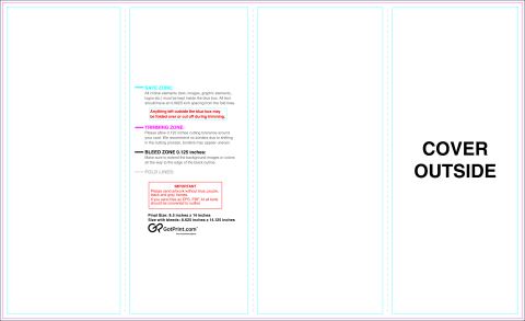 Brochure 8.5inx14in Rollfold Outside guideline preview