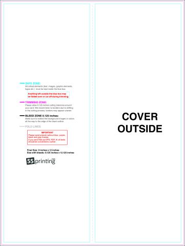 Brochure 9inx12in Panelfold Outside guideline preview