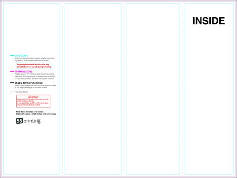 Brochure 9inx12in Rollfold Inside guideline preview