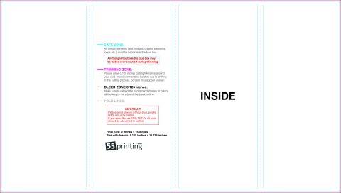 Brochure 9inx16in Rollfold Inside guideline preview