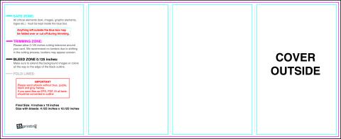 Minimenu 4inx10in H Outside guideline preview