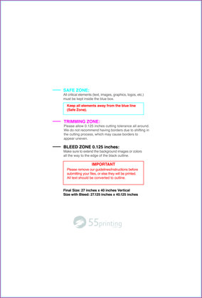 55printing Canvas 27inx40in V Download Template Guideline - Canvas