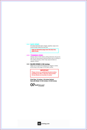 55printing Carmagnets 12inx18in V Download Template Guideline - Car Magnets