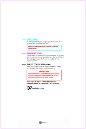 55printing Carmagnets 20inx30in V Download Template Guideline - Car Magnets