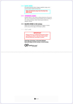 55printing Carmagnets 28inx40in V Double Round Download Template Guideline - Car Magnets
