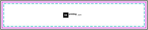 Pencil Imprint 4inx0.75in guideline preview