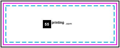 Pen Imprint 2inx0.75in guideline preview
