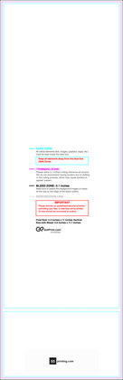 55printing Ripbc 3.5inx11in Fl V Download Template Guideline - Door Hanger