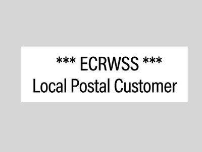 55printing Eddm Indicia Address Box Plain Download Template Guideline - Eddm Postcards