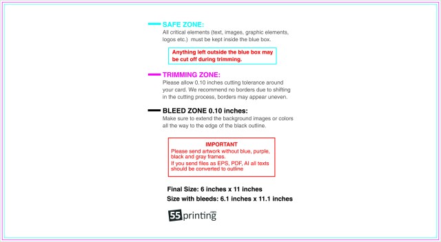Eddm Postcard 6inx11in H Front guideline preview