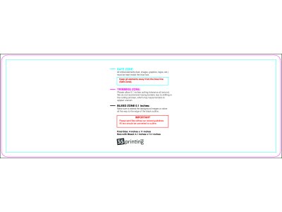 55printing Eddmpostcard 4inx11in Round Download Template Guideline - Eddm Postcards