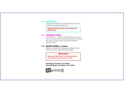 55printing Eddmpostcard 6.5inx12in H Front Download Template Guideline - Eddm Postcards