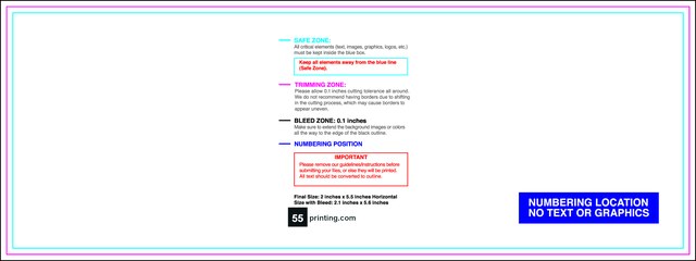 Eventtickets 2inx5.5in H B Front guideline preview