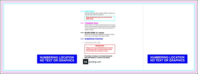 Eventtickets 2inx5.5in H B Perforated Front guideline template 2" × 5.5" JPG
