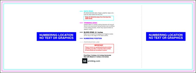 Eventtickets 2inx5.5in H C Perforated Front guideline template 2" × 5.5" JPG