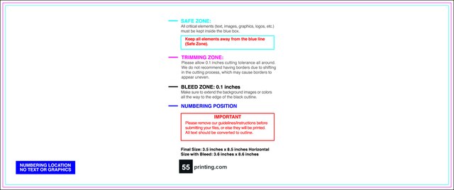 Eventtickets 3.5inx8.5in H B Back guideline preview