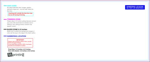 Eventtickets 3.5inx8.5in Hor T Front guideline preview