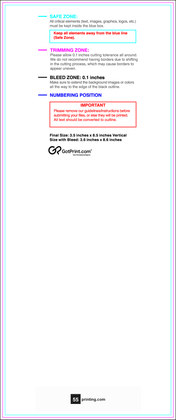 55printing Eventtickets 3.5inx8.5in V B Download Template Guideline - Event Tickets