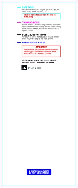 Eventtickets 3.5inx8.5in V C Back guideline preview