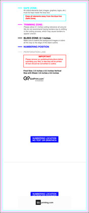 55printing Eventtickets 3.5inx8.5in V C Perforated Download Template Guideline - Event Tickets