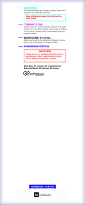 55printing Eventtickets 3.5inx8.5in V C Download Template Guideline - Event Tickets