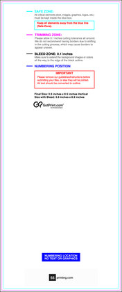 55printing Eventtickets 3.5inx8.5in V T Download Template Guideline - Event Tickets